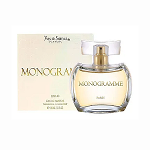 Yves de Sistelle Monogramme Eau de Parfum - Perfume Feminino 100ml (Ref. Olfativa Chanel Coco Mademoiselle)