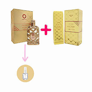 Combo Sedução - Fracionado 5ml Royal Amber + hidratante 200ml