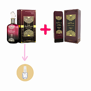 Combo Paixão - Fracionado 5ml Sabah Árabe + hidratante Sabah 200ml