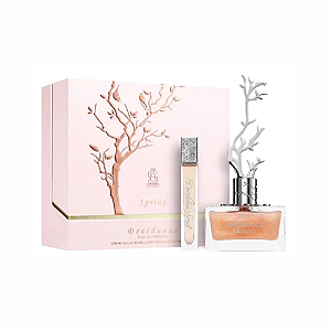 Deciduous Spring Aurora Scents Edp Perfume Árabe Feminino 100ml + Spray 9ml