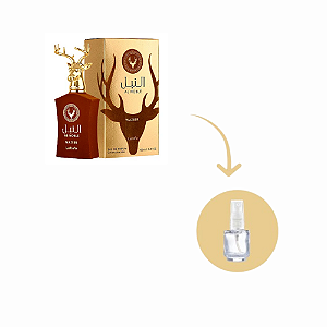 Fracionado Wazeer Al Noble Lattafa Eau de Parfum Unissex - Perfume Árabe (Ref.Olfativa Velvet Iris Pana Dora)