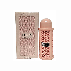 Rave Now Women Lattafa - Perfume Feminino Árabe 100ml (Ref. Olfativa Burberry Her)