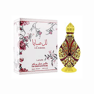Lil Sabaya Perfume Puro Concentrado à Óleo Attar Lattafa Perfume Árabe
