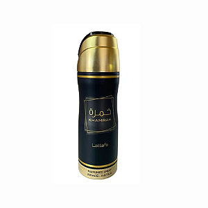 Khamrah Lattafa - Perfume Unisex Árabe em Aerosol (Ref. Olfativa Angels Share By Kilian)