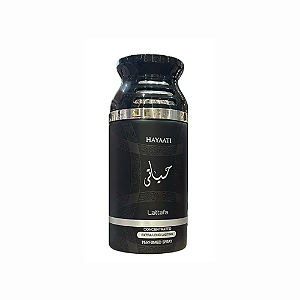 Hayaati Lattafa - Perfume Árabe Masculino em Aerosol Concentrado (Ref. Olfativa Phanton) 250ml