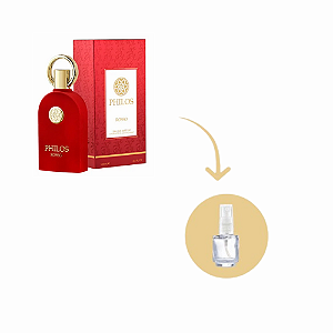 Fracionado Philos Rosso - Perfume Árabe Feminino (Ref. olfativa ao Baccarat Rouge 540)