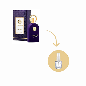 Fracionado Philos Centro Eau de Parfum - Perfume Árabe Unissex (Ref. Olfativa ao Erba Pura)
