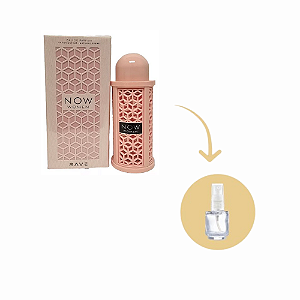 Fracionado Rave Now Women Lattafa - Perfume Feminino Árabe (Ref. Olfativa Burberry Her)