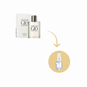 Fracionado Acqua Di Giò Giorgio Armani Toilette - Perfume Masculino