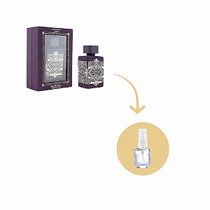 Fracionado Bade'e Al Oud Amethyst Lattafa Eau de Perfum - Perfume Árabe Unissex (Ref. Olfativa Atomic Rose Initio)