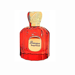 Baroque Rouge Extrait Maison Eau de Parfum Femino Árabe (Ref. olfativa ao Baccarat Rouge 540 extrait)