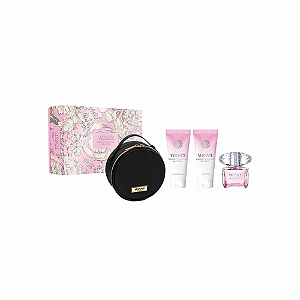 Kit Versace Bright Crystal (4 peças) - Perfume Feminino