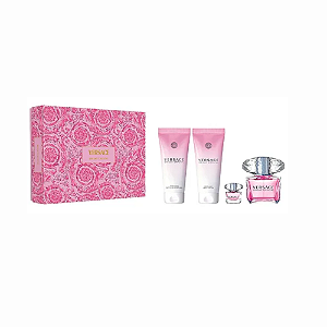 Kit Versace Bright Crystal (4 peças) - Perfume Feminino