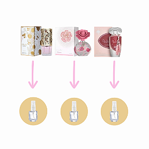 Combo Florais Árabes 5ml (Raneen, Layaan, Mohra)