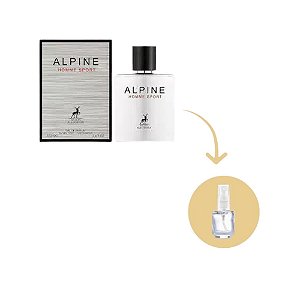 Fracionado Alpine Homme Sport - Perfume Árabe Masculino (R. Olfativa Allure)