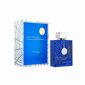 Club de Nuit Iconic Armaf Eau de Parfum - Perfume Árabe Masculino (R. Olfativa Bleu) 100ml