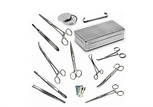Pinça Collin Para Curativo Uterino