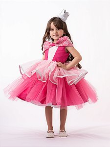 VESTIDO PRINCESA LUXO AURORA
