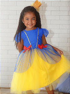 VESTIDO BRANCA DE NEVE