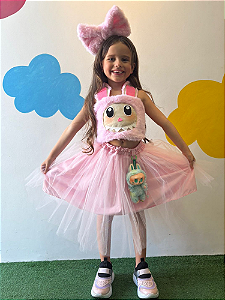 CONJUNTO LALABUZINHA ROSA (COM ACESSÓRIO)