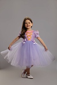 VESTIDO PRINCESA RAPUNZEL
