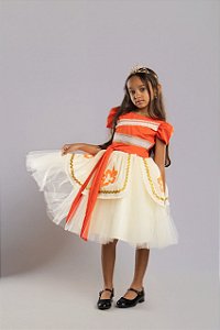 VESTIDO PRINCESA MOANA