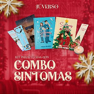 Combo Sintomas (Livro físico Sintomas de Amor + Livro físico Sintomas de Natal + Brindes)