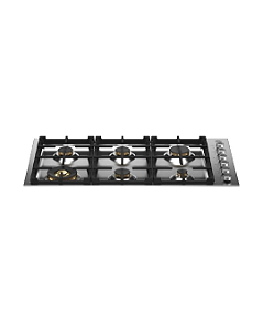 COOKTOP A GÁS BERTAZZONI PROFESSIONAL PROF366 QBXT
