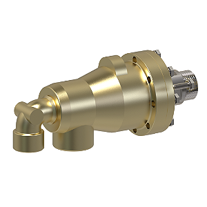 UNIÃO ROTATIVA MODELO HE COM COTOVELO - APLICAÇÃO  VAPOR OU ÓLEO TÉRMICO