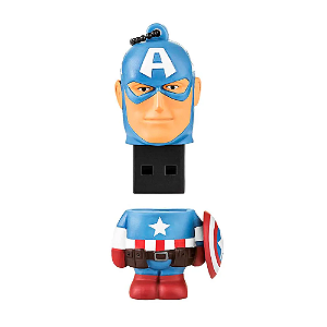 Pen Drive Captain America 8GB - USB 2.0