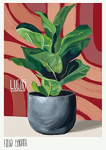 FICUS LYRATA (coleção pequenos murais)