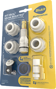 KIT FACIL P/ REGISTRO 9 EM 1" PPS
