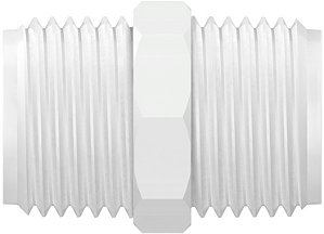 NIPLE DUPLO BRANCO 1/2" BLUKIT