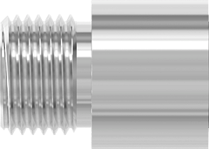EXTENSAO METALICA CROMADA 1/2" X 2CM P/ CHUVEIROS E TORNEIRAS BLUKIT