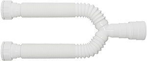 SIFAO TUBO EXTENSIVO DUPLO BRANCO 70CM BLUKIT