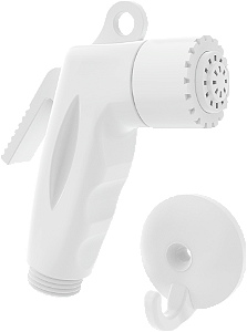 DUCHA BRANCO C/ GATILHO C/ CRIVO BRANCO POP C/ SUPORTE BLUKIT