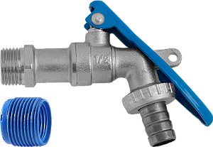 TORNEIRA DE TANQUE/JARDIM C/ ACESSO RESTRITO 3/4" X 1/2"