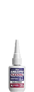 Adesivo Instatâneo 20g Almasuper Flexível