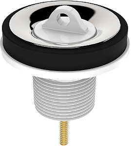 VALVULA P/ ESCOAMENTO LAVATORIO 7/8" x 35MM ABA 55MM PP