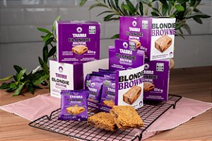 combo 4 unidades -BLONDIE BROWNIE -CAIXA DISPLAY 10X50g=500g