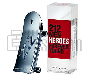 Perfume 212 Heroes Forever Young Men – Carolina Herrera – Eau de Toilette Masculino