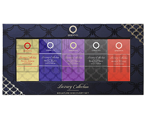 Kit Luxury Miniaturas – Orientica – 5 Perfumes Unissex 7,5ml