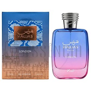 Perfume Rasasi Hawas London Eau de Parfum Unissex 100ml
