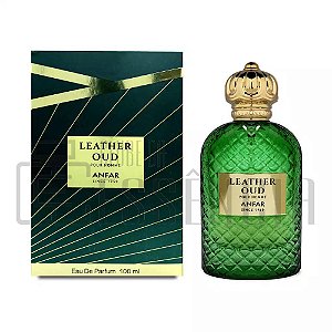 Perfume Anfar Leather Oud Eau de Parfum Masculino 100ml