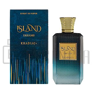 Perfume Khadlaj Island Dreams Extrait de Parfum Unissex 100ml