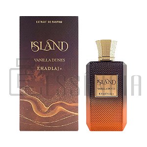 Perfume Khadlaj Island Vanilla Dunes Extrait de Parfum Unissex 100ml