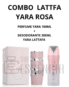COMBO LATTAFA YARA - Perfume 100ml + Desodorante 200ml