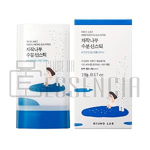 Protetor Solar Facial Round Lab Birch Juice Moisturizing Sun Stick SPF50+ PA++++ 19g