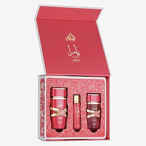 Kit Perfume Lattafa Yara Candy - Eau de Parfum - Feminino - 3 Em 1 - 100ML + 12ML + 50ML