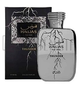 Perfume Rasasi Hawas Thunder Eau de Parfum Masculino 100ml